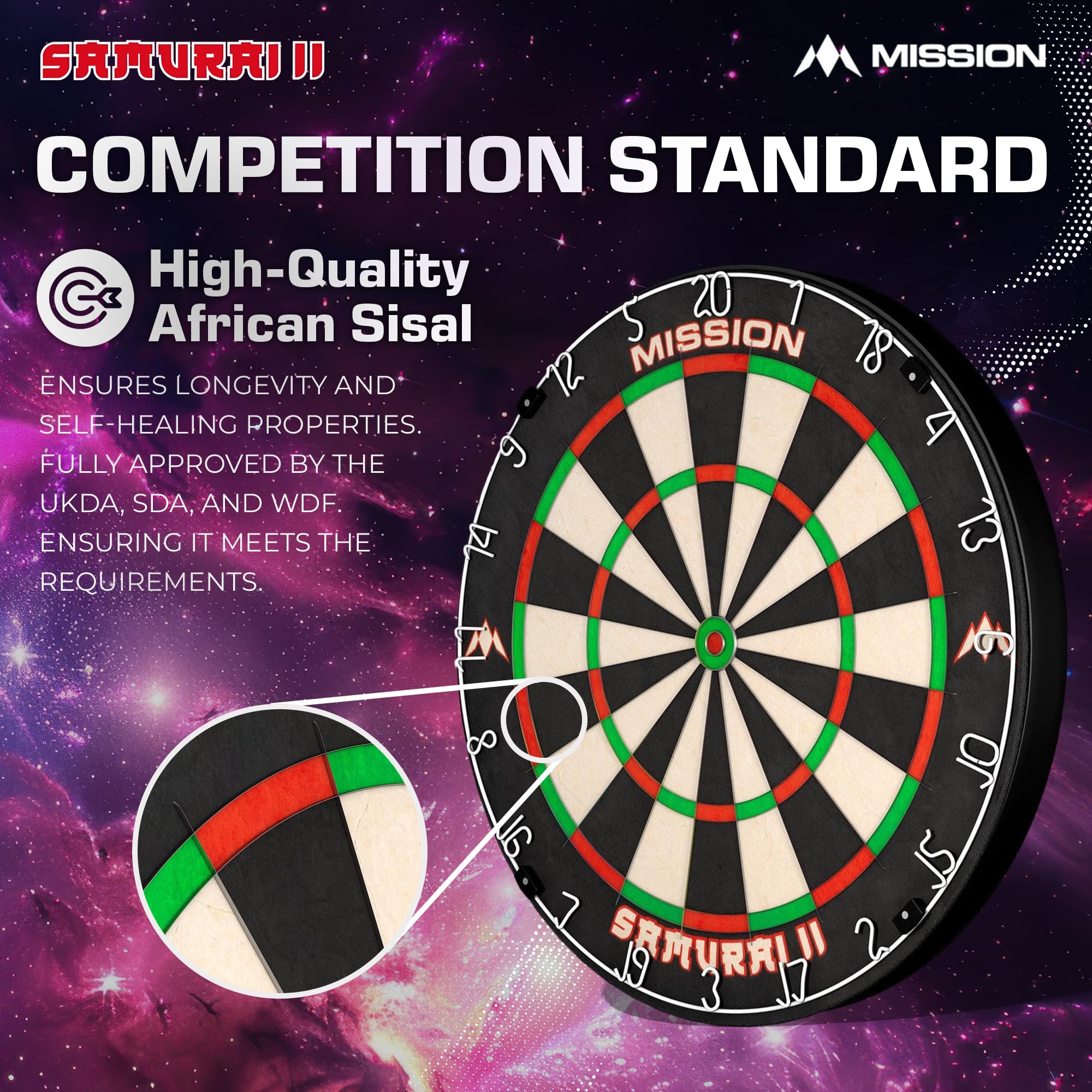 ダーツ Samurai2 Mission Darts Samurai 2 Dartboard Review - YouTube